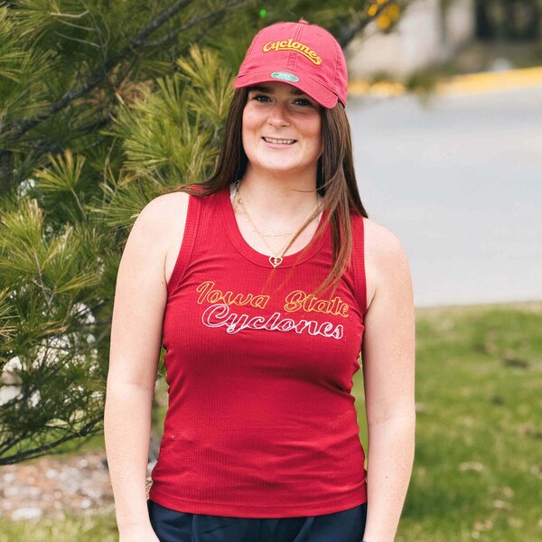Colosseum Women's Iowa State Thropp Ribbed Tank